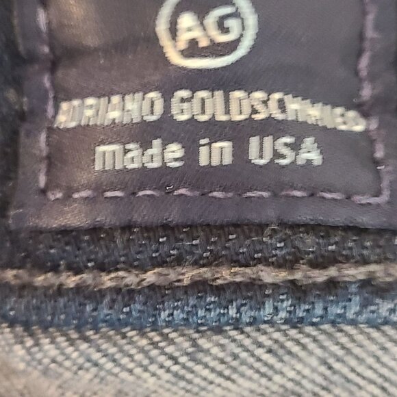 AG Adriano Goldschmeid Women's the Leggings Super Skinny Blue Size 32R - Picture 11 of 12